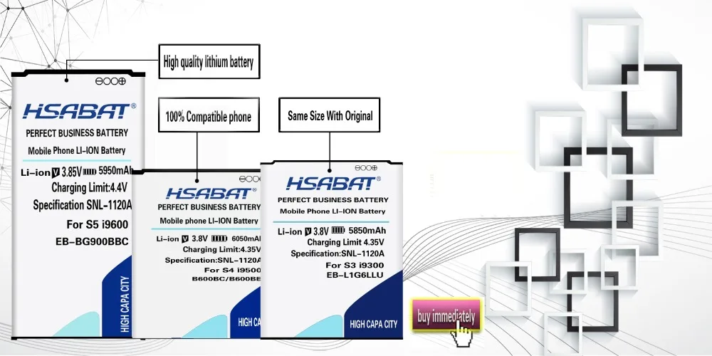 HSABAT аккумулятор для samsung Galaxy S4 зум SM-C1010 C105 NX3000 I939D S4zoom C1010 3150 мА/ч, B740AC B740AE
