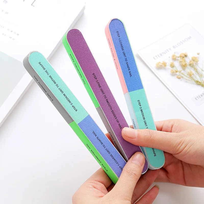 10Pcs Nail Buffers Files Professional Pedicure Art Nails File Buffer