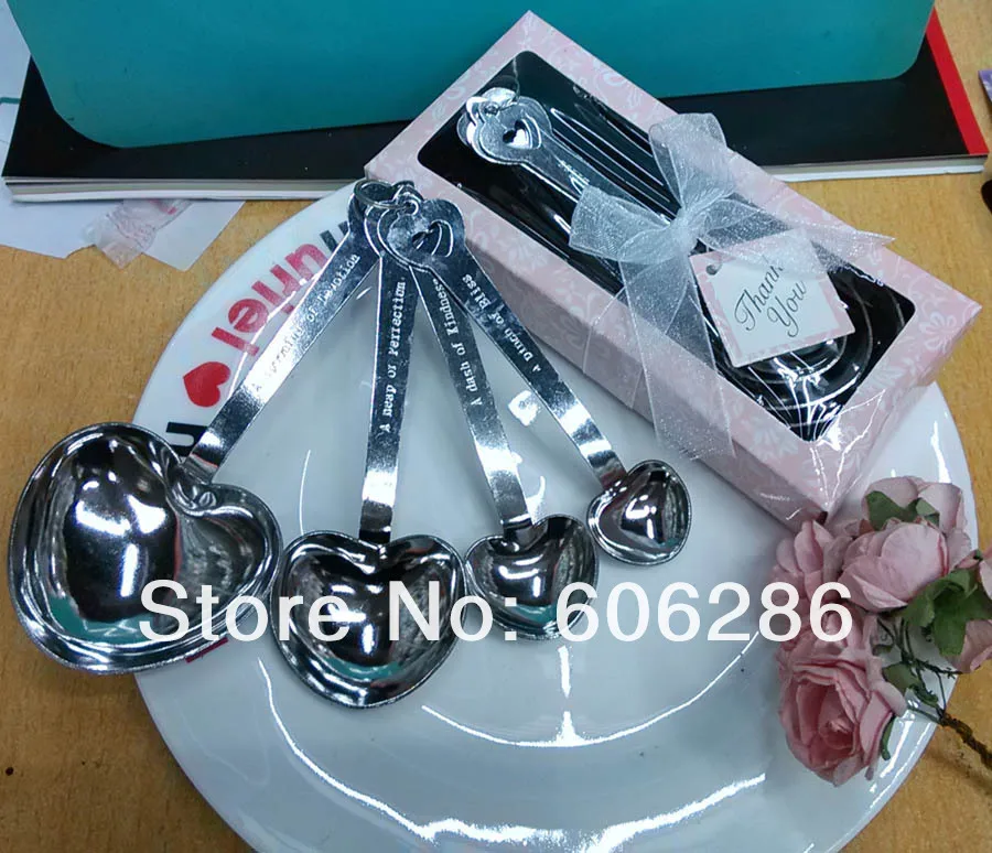 Wholesale Measuring Spoons - Hearts (4 pc. set)