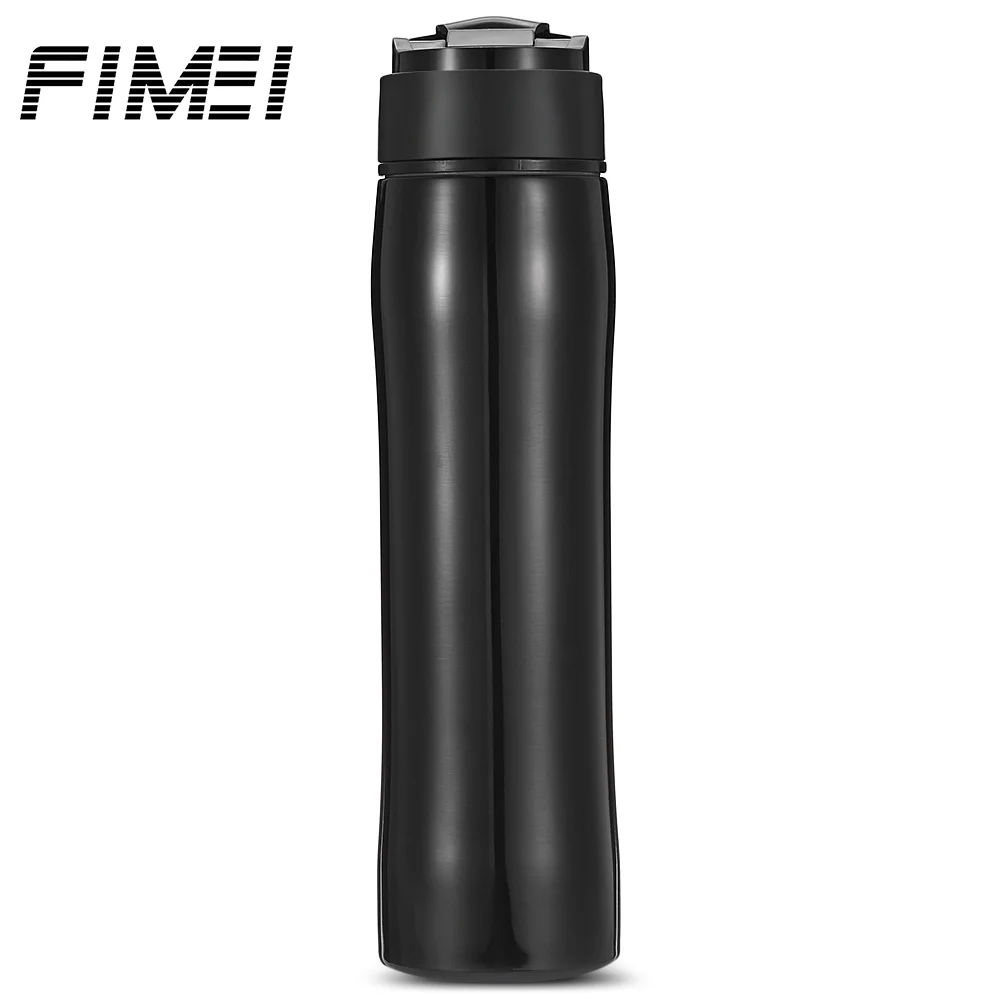 

Fimei 350ml Stainless Steel Self-Lock Portable Insulation French Press Leak Proof Coffee Tea Maker Bottle With Separation Filter