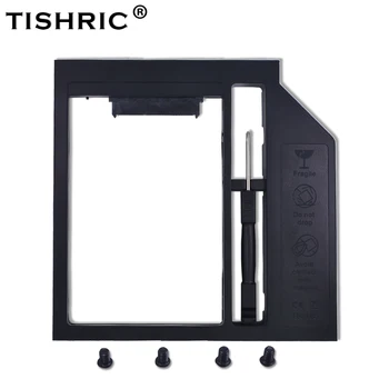 

New Universal Plastic 2nd HDD Caddy 12.7mm SATA 3.0 for 2.5'' 7/ 9/9.5/12.5mm SSD CD DVD to HDD Case Enclosure CD-ROM Optibay