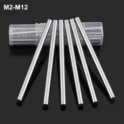 1 шт M2-M12 Точность Круглый Поворотный прямая ручка высоким Скорость Сталь метрики инструмента Круглый Стержень Удар Pin Бар пробивная игла