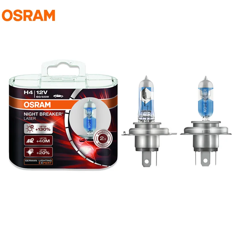 Выключатель OSRAM ночь H1 H4 H7 H11 9005 9006 12 В фар автомобиля Германии OEM галогенных ламп