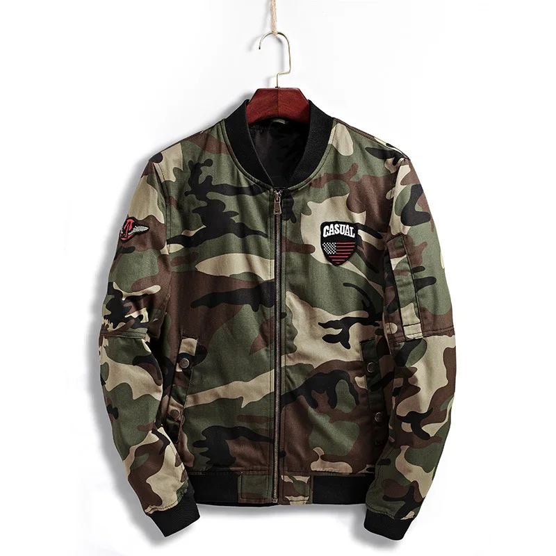 2017 Military Camouflage Jacket Windproof Warm Coat Tactical Camo Army
