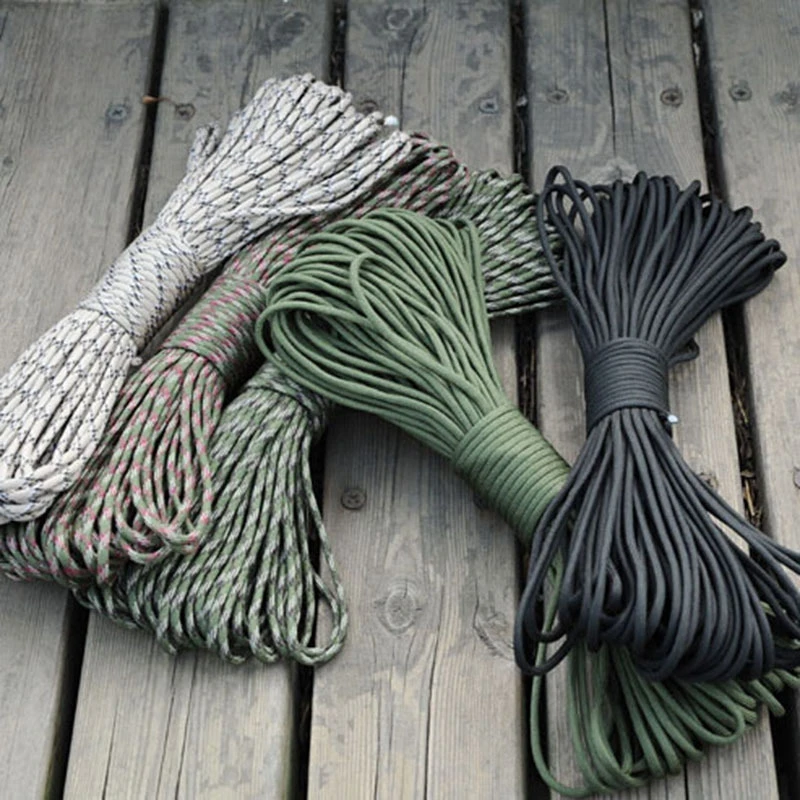 

YINGTOUMAN 4mm 9 stand Cores Paracord for Survival Parachute Cord Lanyard Camping Climbing Camping Rope Hiking Clothesline 31m