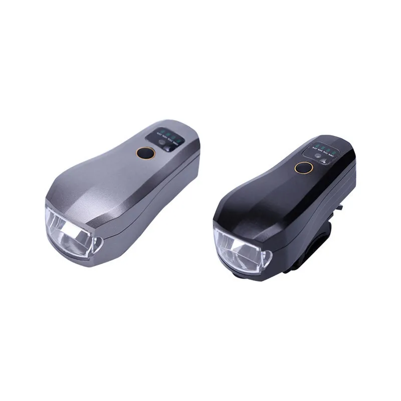 cheap Mini Smart Cycling Light Bicycle Headlight Front Light LED USB Rechargeable Head Lamp Sensitive Bike Headlight For Night Riding