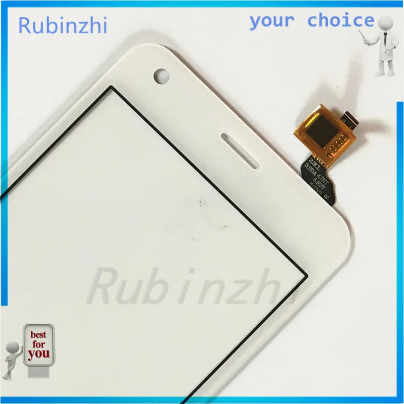 RUBINZHI телефон сенсорный дисплей+ ЖК для Fly FS454 nimbus 8 FS 454 сенсор сенсорный экран стекло ЖК-дисплей дигитайзер Замена