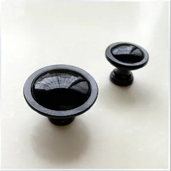 

modern simple black furniture samll knobs black drawer shoe cabinet bedside table tv table pulls knobs handles