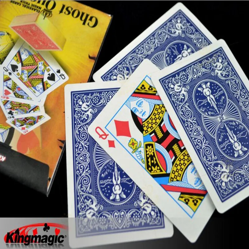 Волшебные реквизиты Ghost Queen Phantom King волшебные фокусы игрушки карты Fuuny бесплатная