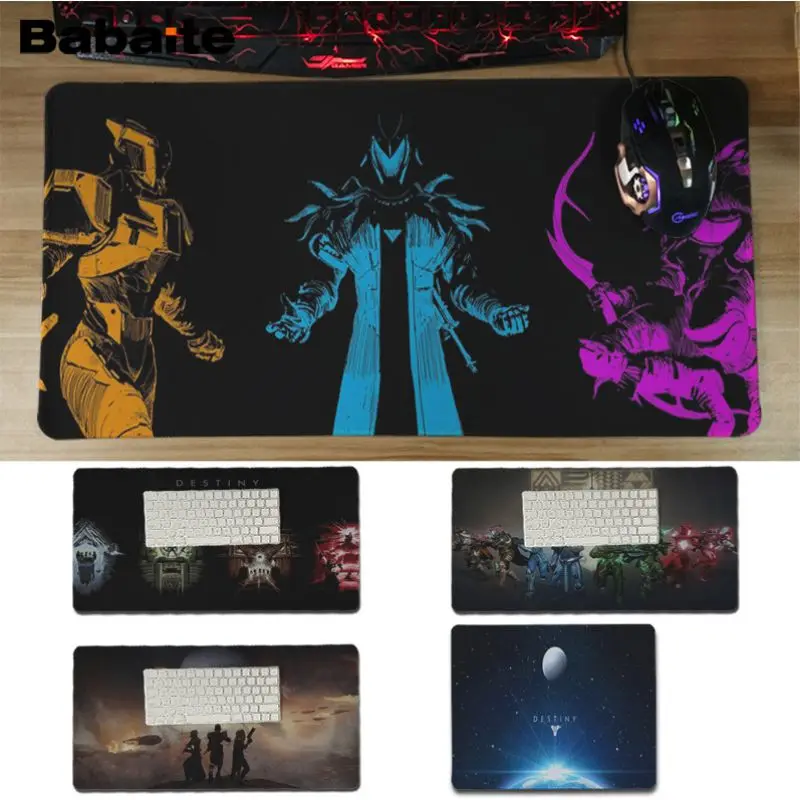 

Babaite Hot Sales Anime Destiny logo Comfort Mouse Mat Gaming Mousepad Customized MousePads Computer Laptop Anime Mouse Mat