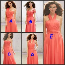 Hot Sale 2016 Summer Long Coral Bridesmaid Dresses Plus Size For Weddings A Line Chiffon Pleats Sexy Backless Sweetheart Gowns