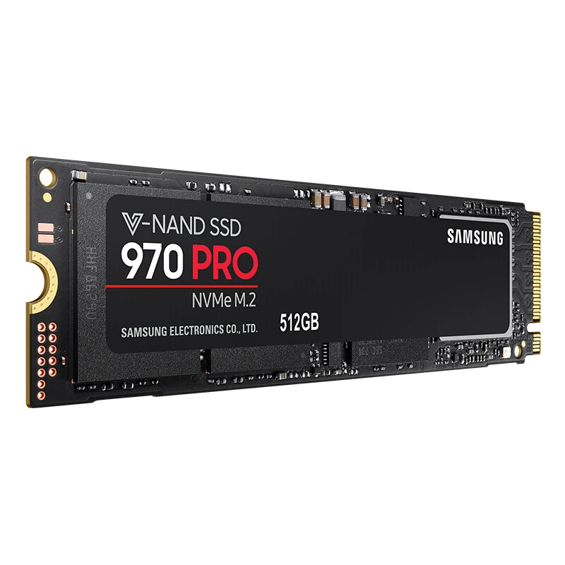 

SAMSUNG 970 PRO 512G M.2 Internal Solid State Drives PCIe Gen 3.0 x4, NVMe 1.3_MZ-V7P512BW