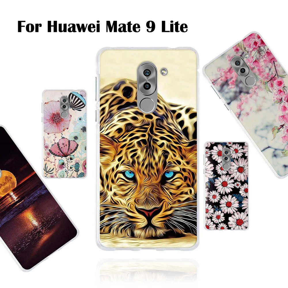 Принципиально для huawei Mate 9 lite 5 &quotсиликоновый чехол аниме 3D Капа Honor 6X/GR5 2017 5&quot