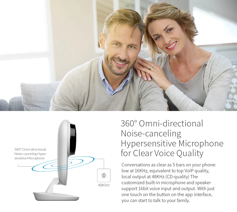  Yi Home Camera 2 1080P FHD Smart Camera Home Security Mini Webcam Wireless cctv cam Night Vision US
