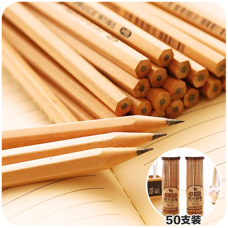 Beginners log sketch HB pencil children's non toxic stationery art