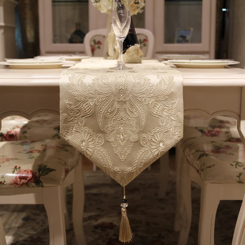 Simple European Table Flag Upscale Living Room Coffee Table Runner Table Cloth Fashion Decoration Cloth