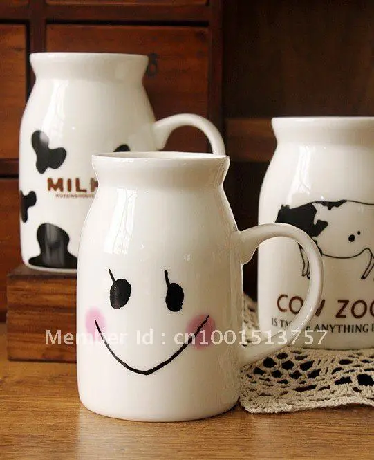 Smile! Керамическая кружка для молока завтрака керамическая кружка|ceramic mug|breakfast mugmilk