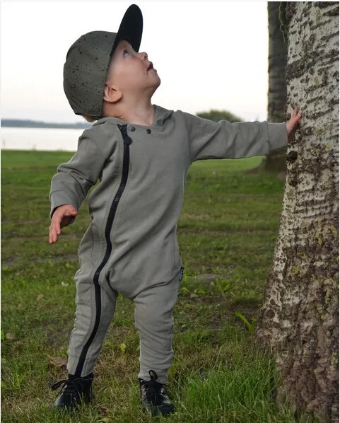 2018 Fashion baby boys girls Romper unisex Cotton Long Sleeve Toddler Jumpsuit Autumn newborn baby clothes dinstry 2018 spring and autumn newborn baby cotton long sleeve romper lion pattern