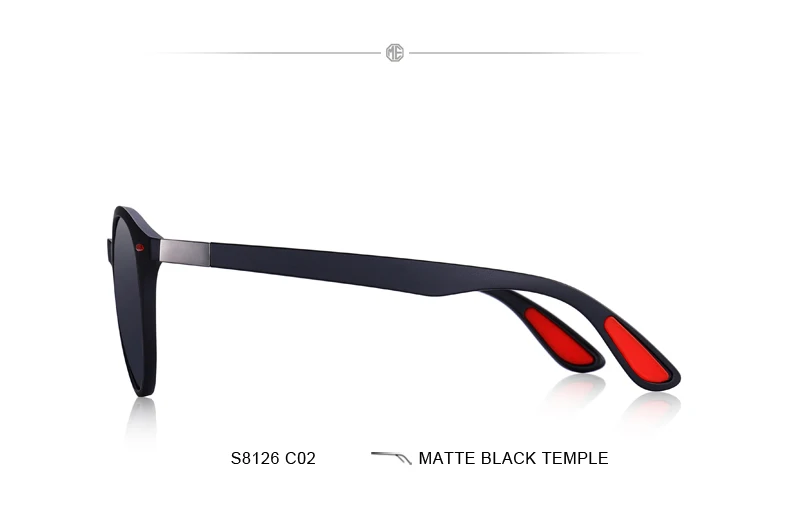 MERRYS дизайн для мужчин и женщин классические ретро заклепки поляризованные солнцезащитные очки TR90 ноги легче дизайн овальная рамка UV400 защита S8126