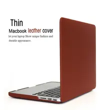 Laptop case ZVE retro leather Cover Shell For Apple Macbook Air 11 Pro 13 12 15