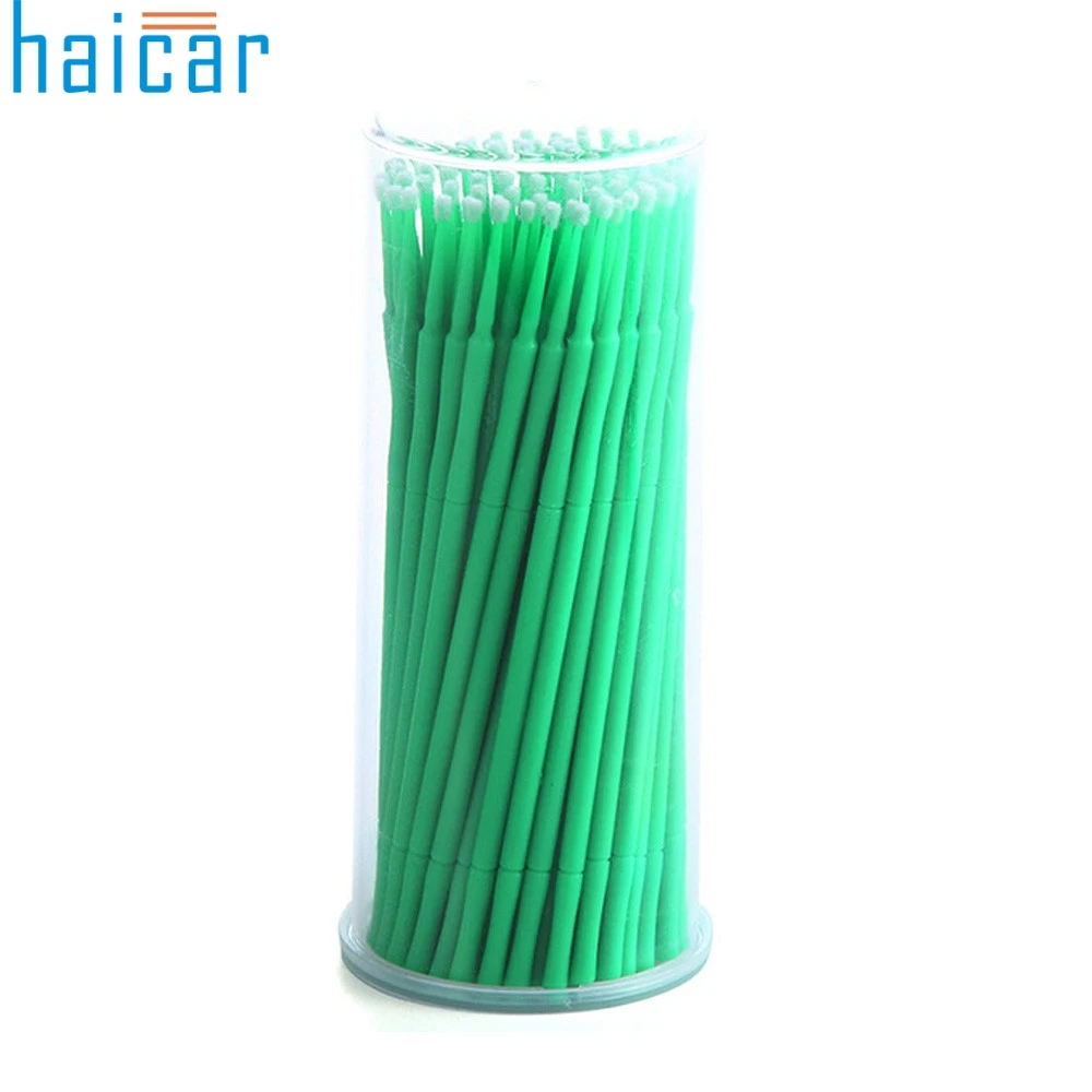

OutTop High Quality 100Pc/ Bottle Microblading Micro Brushes Swab Lint Free Tattoo Permanent Supplies Tattoo Tools J170115