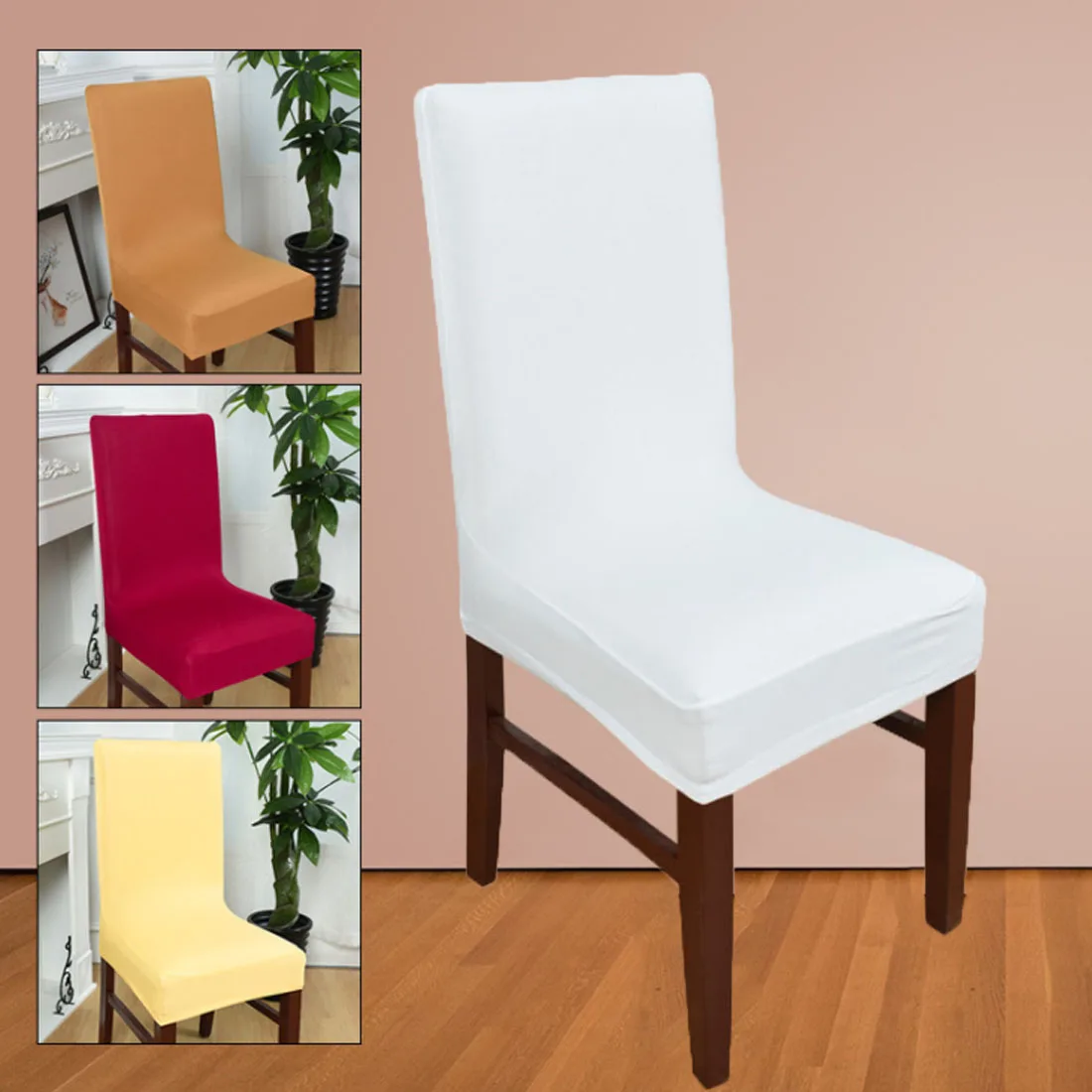 Sillas Comedor Spandex Strech Dining Room Chair Covers Protector Slipcover Decor Cadeiras Seat Covers For Computer Chairs Sillas Comedor Spandex Strech Dining Room Chair Covers Protector Slipcover Decor Cadeiras Seat Covers For Computer Chairs