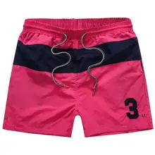 Летние горячие новые мужские быстросохнущие пляжные короткие мужские s вышивка цвета соответствующие модные спортивные три шорты