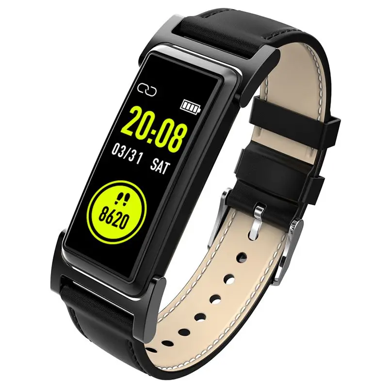 

Kr03 Smart Band Color Screen Heart Rate Monitor Ip68 Water Resistant Built-In Gps Compatible for Ios Xiaomi Android