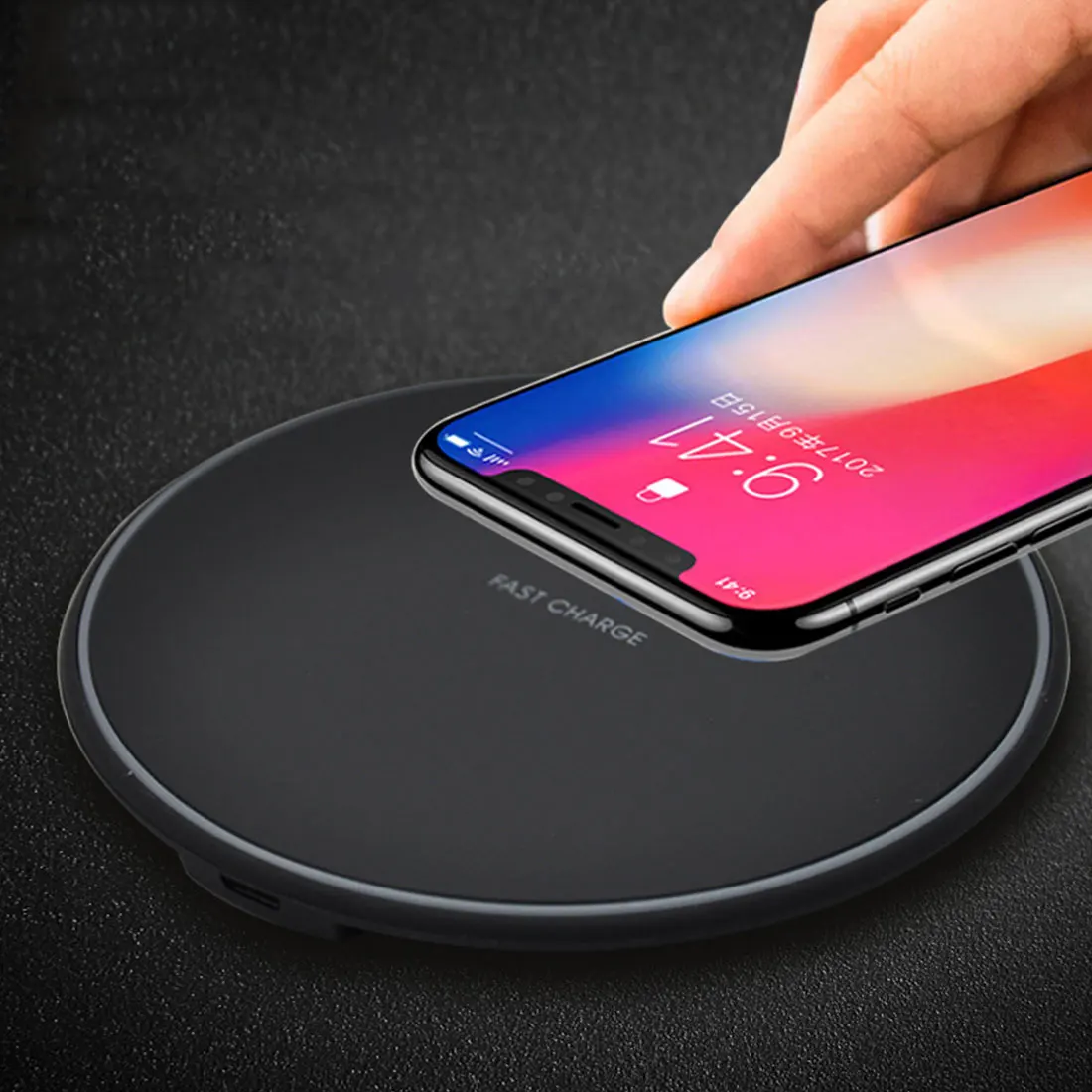 Power Bank быстрое Беспроводное зарядное устройство для samsung Galaxy S9 S8 Plus Note 8 IPhone X 8 быстрое индукционное зарядное устройство