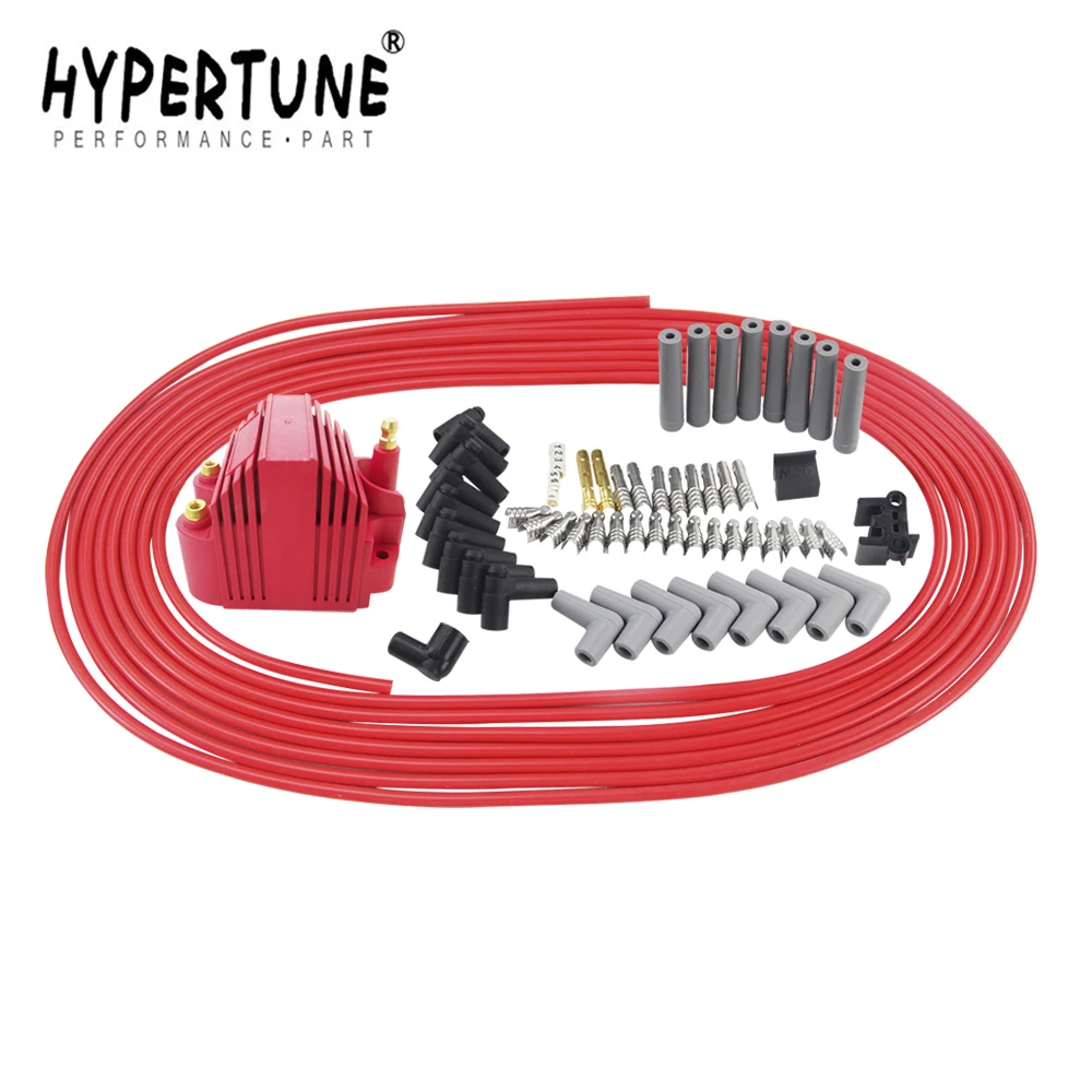 Hypertune 10 м/компл. свечи зажигания провода спиральный сердечник 8 5 мм + 12В e ядро