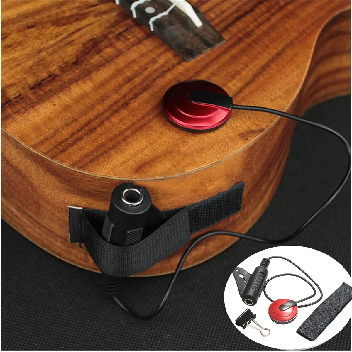 Buy New Piezo Clip On Microphone Pickup for Acoustic