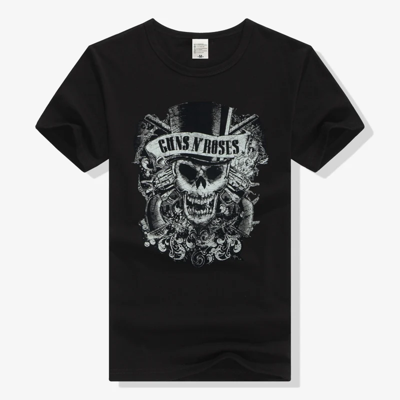 TEEWINING guns N Roses футболка с черепом рок-группа Мужская and gnr одежда |