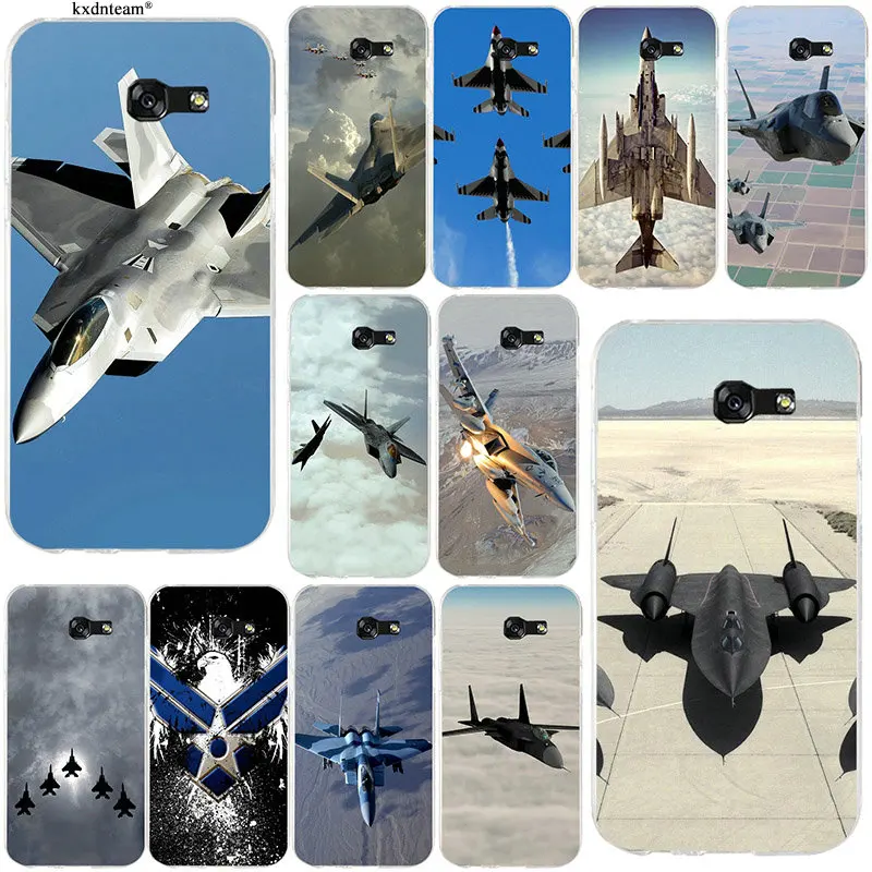 USAF US Air Force Soft TPU Silicon Phone Case for Samsung Galaxy A3 A5 A7 2016 2017 Core 8262 850 Grand I9082 Shell Coque Fundas | Мобильные