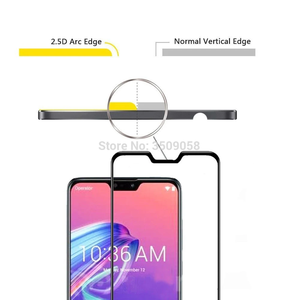 Закаленное стекло для Asus Zenfone Max Pro M2 ZB631KL ZB633KL, защитное стекло Для zenfone Max pro m2 zb631kl, защитная пленка