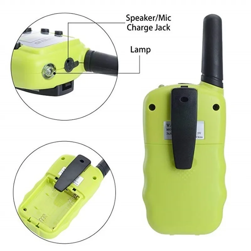 2 шт. детские мини дети UHF BaoFeng Walkie Talkie BF T3 FRS двухстороннее радио ФИО Comunicador удобно