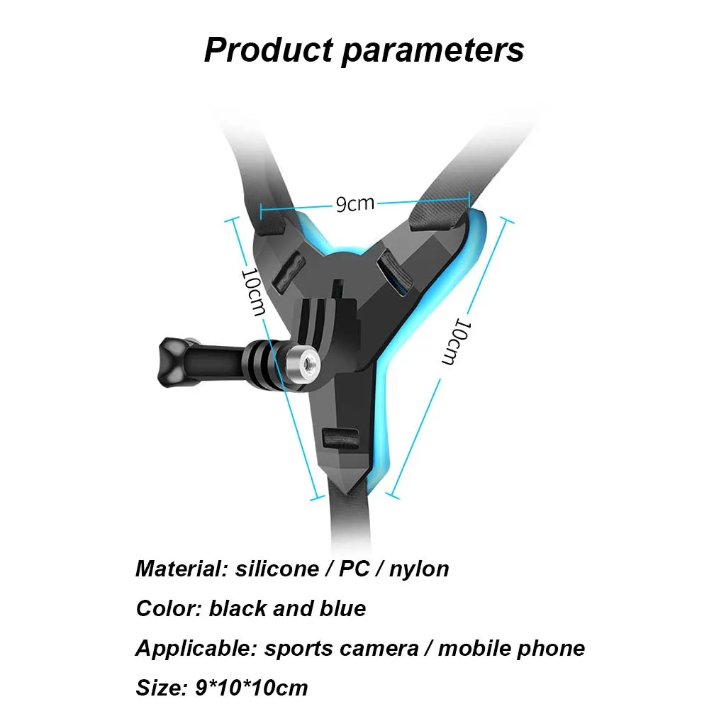 E5445-Upgraded Helmet Mount Adapter for Gopro-10