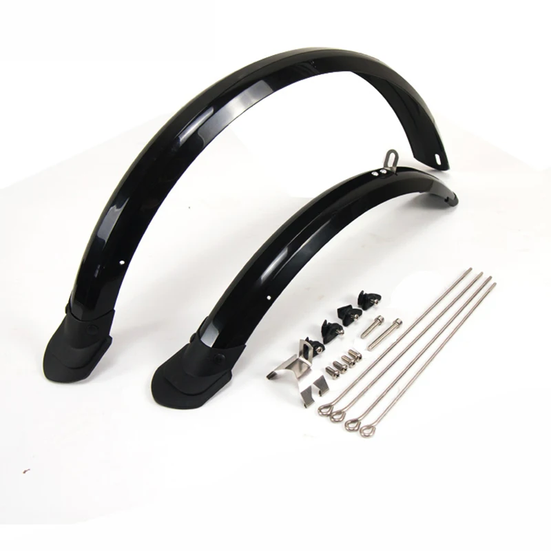 Bicycle Fender 16 inch 2pcs Front Rear Adjustable for Folding Bike