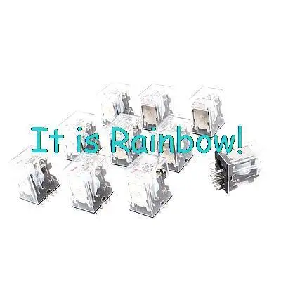 

Free Shipping AC380V Coil 4PDT 14Pin Red LED Indicator Light General Purpose Power Relay 10Pcs
