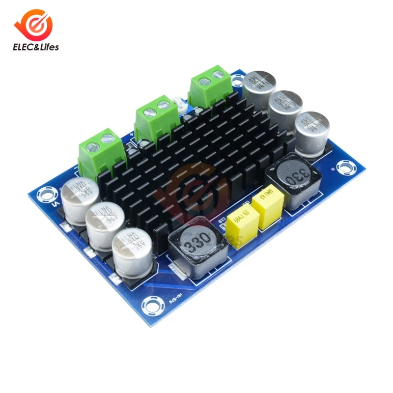 

TPA3116D2 100W Digital Audio Amplifier Board Mono Power Audio Amplificador DC 12V 24V for DIY Sound Speaker Home Amplifiers