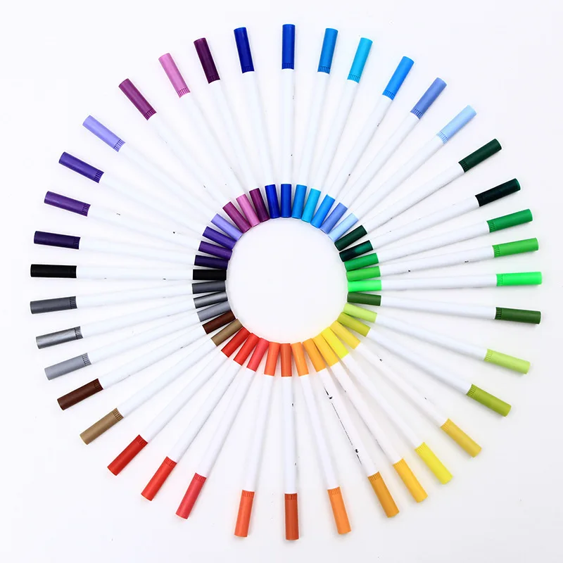 

36/60 Color Premium Painting Soft Brush Pen Set Watercolor Markers Pen Effect Best For Coloring Books Manga Comic Calligraphy