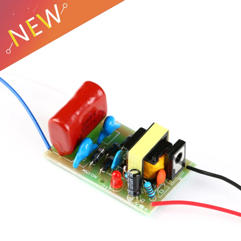 Dc 3.7 V A 1800 V Booster Step Up Modulo Arc Impulso Motore A Corrente Continua Con Condensatori Ad Alta Tensione