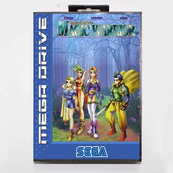 

Brave Battle Saga Legend of the Magic Warrior 16 bit MD Game Card With Retail Box For Sega Megadrive/Genesis