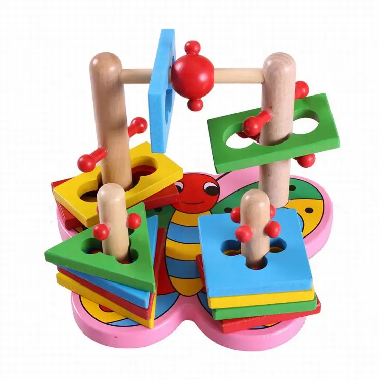 Wooden Toys Colorful Geometry Column Shape Sort Building Blocks Set Wooden Educational Toys Children Baby Early Block baby-building-blocks-wooden : image Wooden Toys Colorful Geometry Column Shape Sort Building Blocks Set Wooden Educational Toys Children Baby Early Block baby-building-blocks-wooden