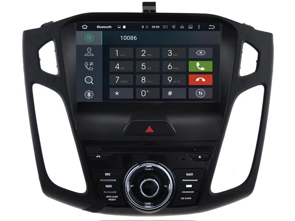 Clearance FOR FORD Focus 2015 Android 8.0 Car DVD player Octa-Core(8Core) 4G RAM 1080P 32GB ROM car multimedia gps head device unit stereo 2