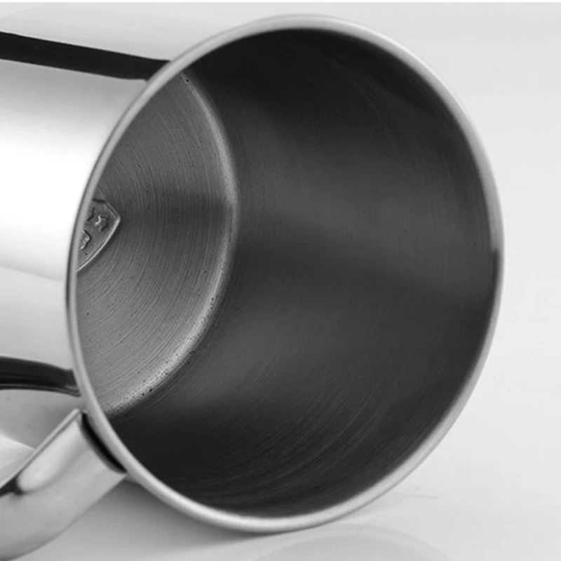 

Stainless Steel Coffee Tea Mug Cup Camping Travel Outdoor Drinking Picnic Cover