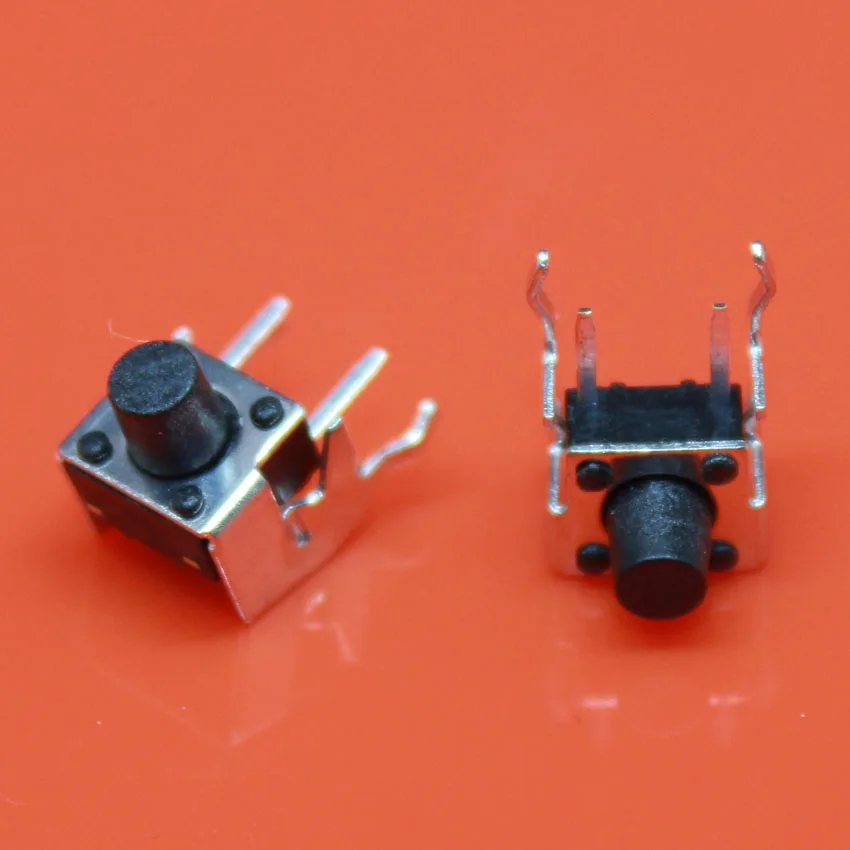 

cltgxdd (50pcs/lot) 6 * 6 * 7MM two with stand ( formwork ) 6X6X7 touch switch button switch