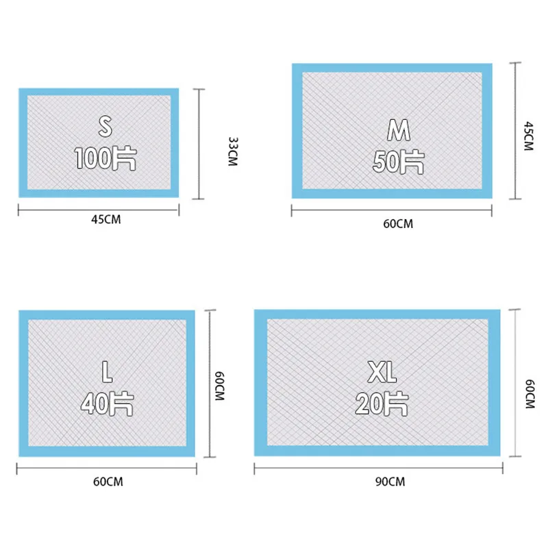 RU местная 4 размера одноразовая утолщение Удобная санитария для собаки пеленка пеленки Впитывающее Влагу для домашних питомцев Наматрасники коврик товар для животных