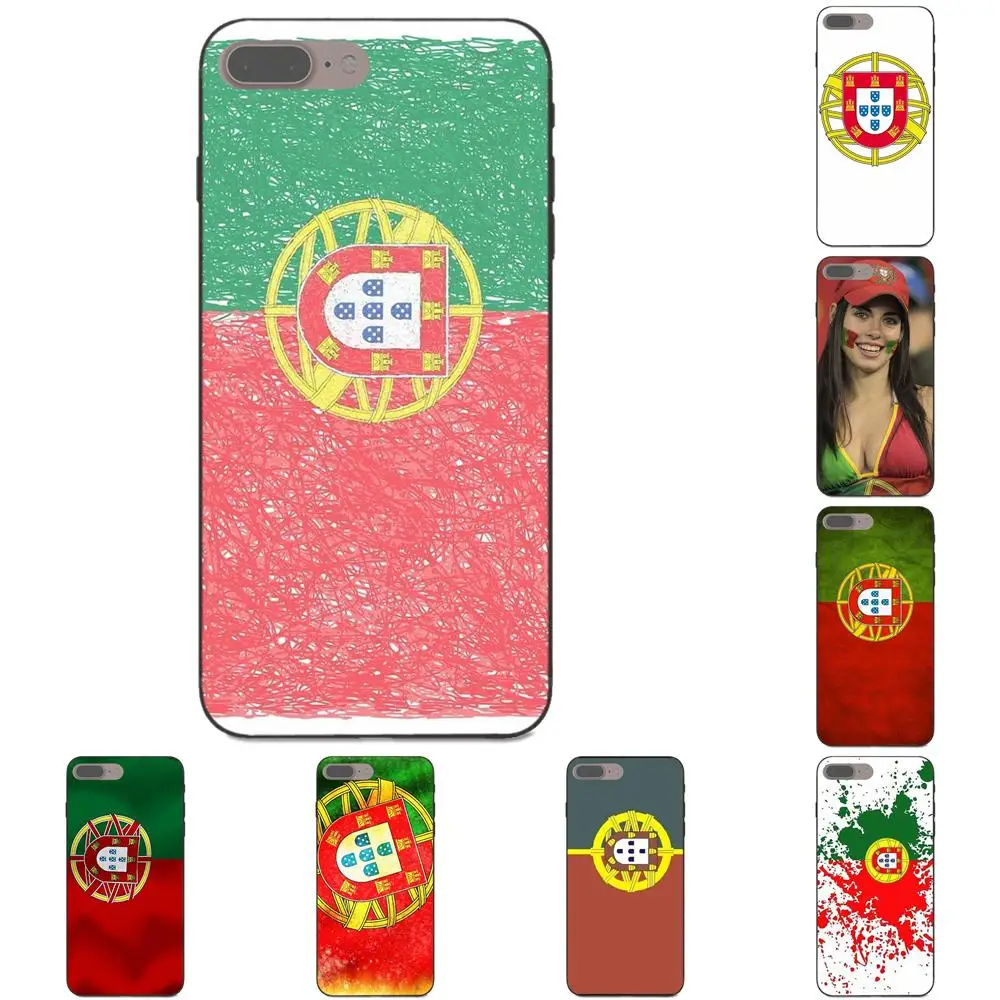 

For Xiaomi Redmi Note 2 3 4 4A 4X 5 5A 6 6A Plus Pro S2 Y2 TPU Phone Cover Case Coque Nice Portugal Flag