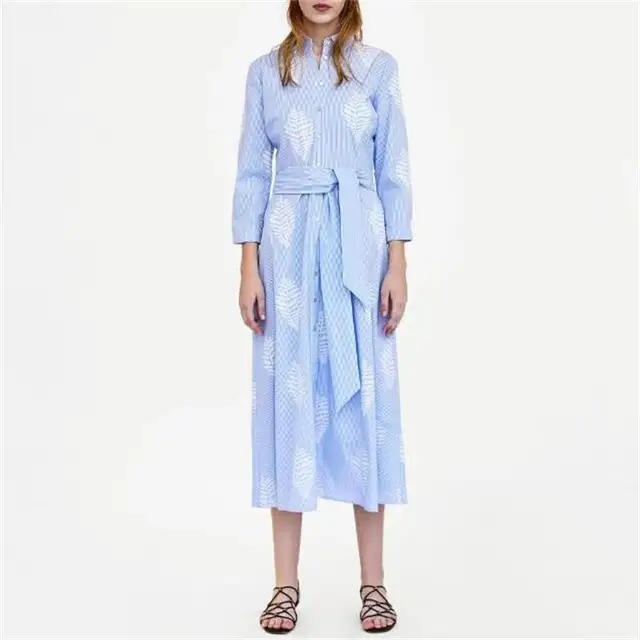 quarter sleeve shirt dress