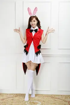 

Love Live Anime Sonoda Umi Sonoda Sea Hare Rabbit Hit Song Red Jackets Tail White T-shirt Cosplay Costumes Dresses